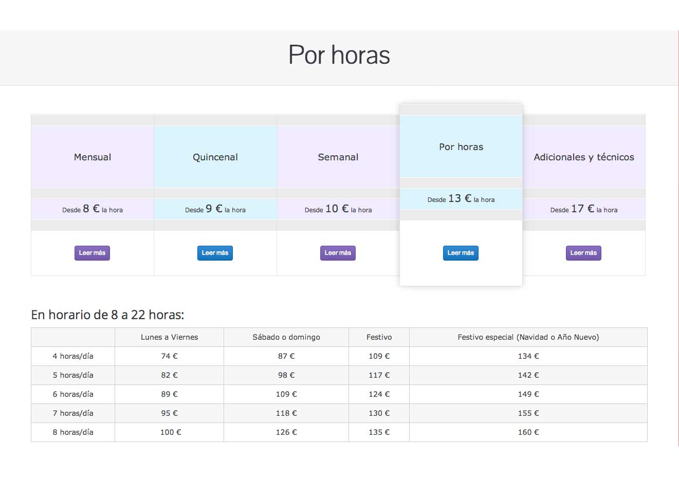 Diseño web Marbella. Servicios auxiliares de enfermeria