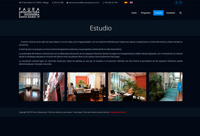 Marbella web design, Arquitecto, ingeniero