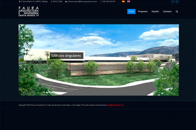 Diseño web Marbella, Arquitecto, ingeniero