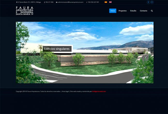 Diseño web Marbella, Arquitecto, ingeniero