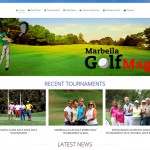 Revista online, Página principal